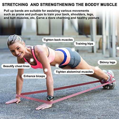 CORTNOE Assisted Pull-Up Resistance Band Set