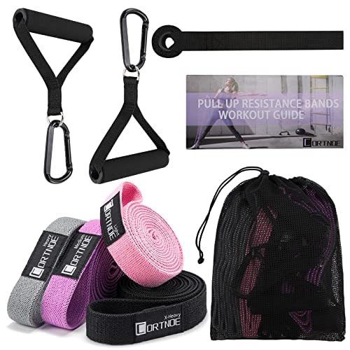 CORTNOE Assisted Pull-Up Resistance Band Set