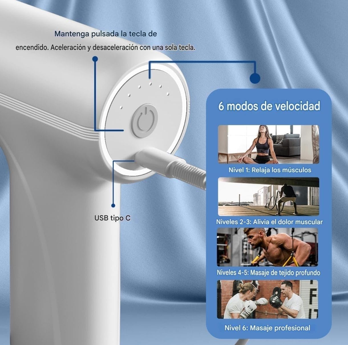 Thulander Portable Percussion Massage Gun