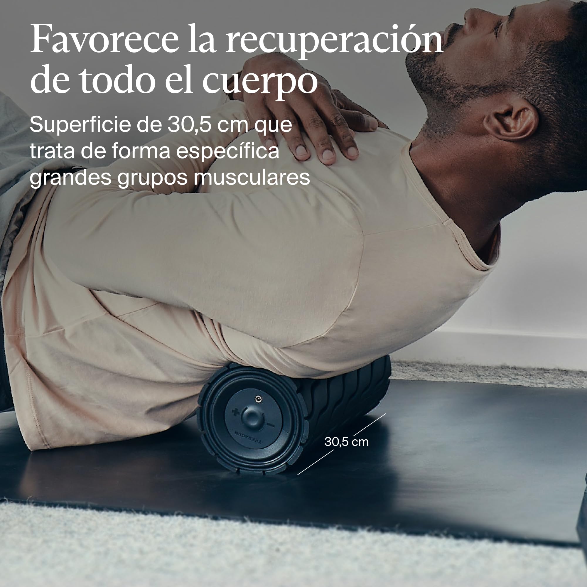 Theragun Wave Duo Vibrating Foam Roller