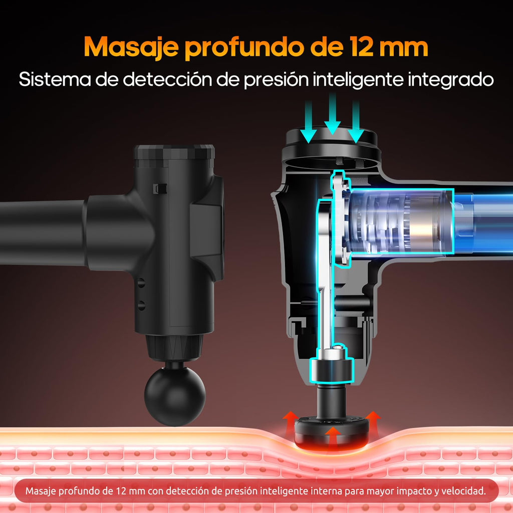 AERLANG Heat + Percussion Massage Gun