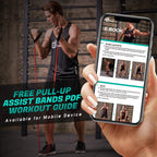 Odoland 5-Level Pull-Up Resistance Loop Bands