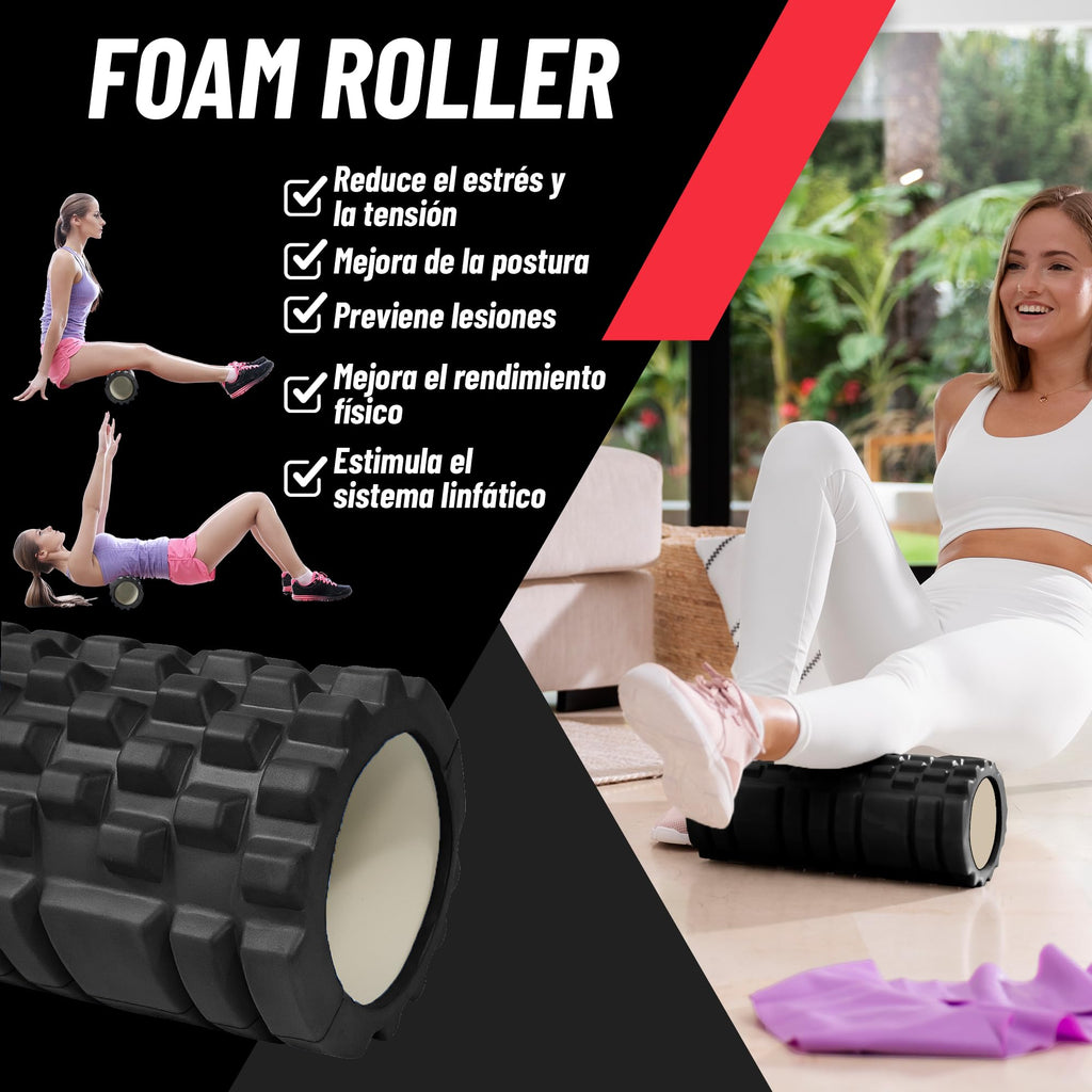 FINYT 7-in-1 Foam Roller Recovery Pack