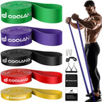 Odoland 5-Level Pull-Up Resistance Loop Bands