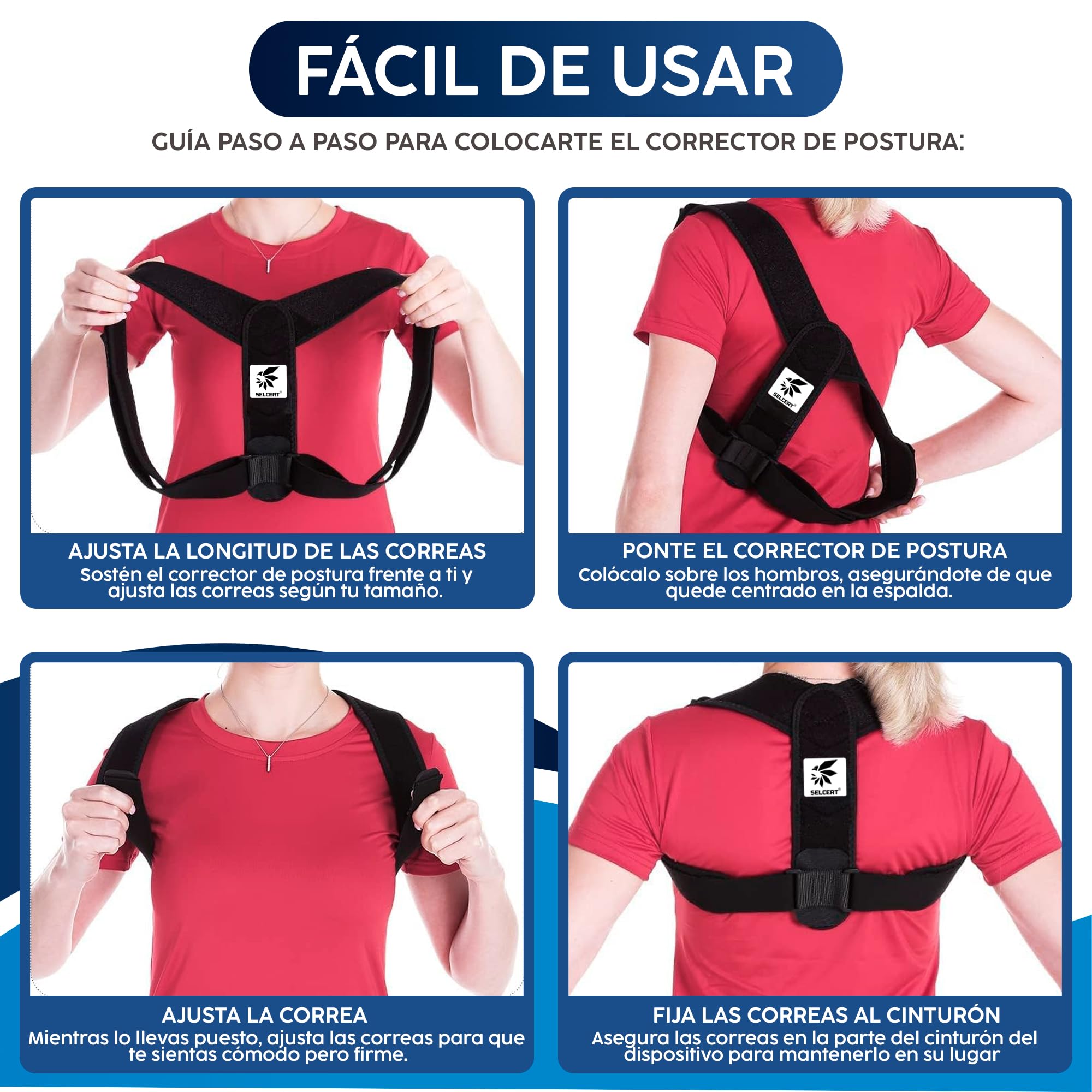 SELCERT Posture Corrector Brace
