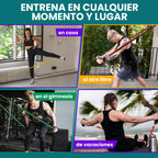 BeMaxx Premium Resistance Band Set — 13 Pieces