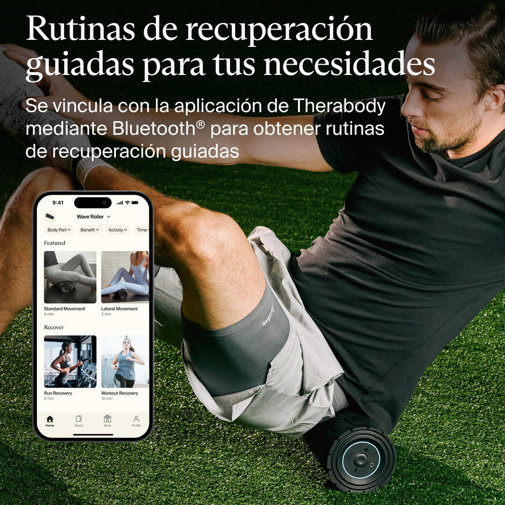 Theragun Wave Duo Vibrating Foam Roller
